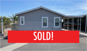 Space #60 – SOLD – Large 2 Bed, 2 Bath with Optional 3rd Bedroom or Den