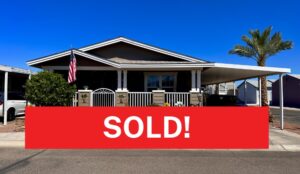 SPACE #103 – SOLD – COME RELAX AT THE RIVER IN THIS DREAM HOME!!  3 Bed/2 Bath
