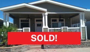 Space #116 – SOLD – 3 Bedroom, 2 Bath Home Directly Across from the Pool