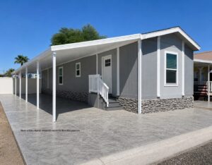 Space #43 – $91,900 -, 2 Bedroom, 1 Bath Home Perfect River Home
