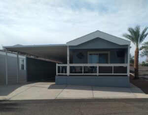 Space #71 – $169,000 – 2 Bed, 2 Bath -Easy Access to Clubhouse, Pool and River