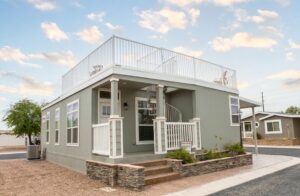 Space #41 – $169,900 – 2 Bedroom, 2 Bath Home, Roof Top Deck with River View